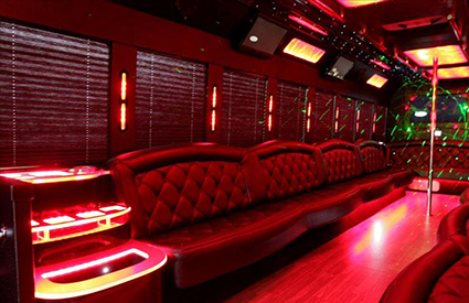 30 Passengers Party Bus 4